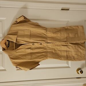 Zara Khaki Romper, Size S